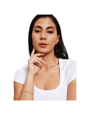 Steel_Art Armschmuck Damen Miles silberfarben in silberfarben poliert