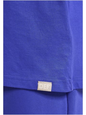 DEF T-Shirt "T-Shirt" in Blau