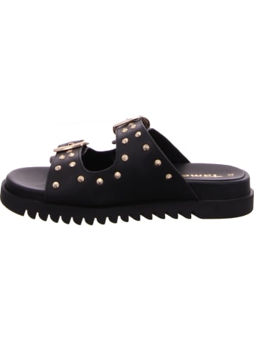 Tamaris Pantolette in schwarz