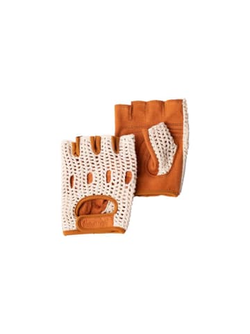BASIL ittle 5 Fahrradhandschuhe Crème, Kurzfinger, S,