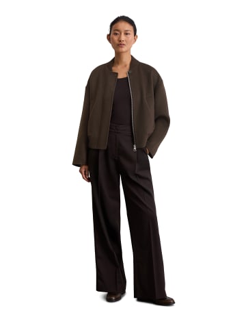 Marc O'Polo Wollblouson relaxed in Dark Coffee