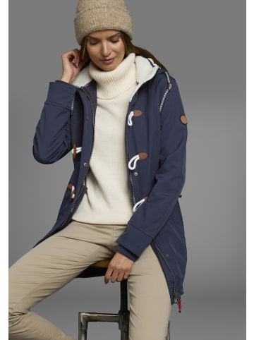 Kangaroos Softshelljacke in marine