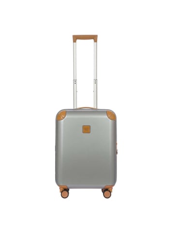 BRIC`s Amalfi - 4-Rollen-Kabinentrolley S 55 cm in silver