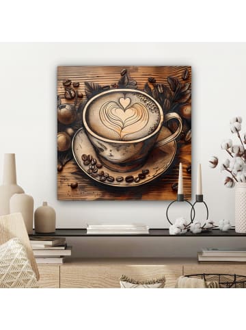 MuchoWow Leinwand bilder Kaffee (BxH)