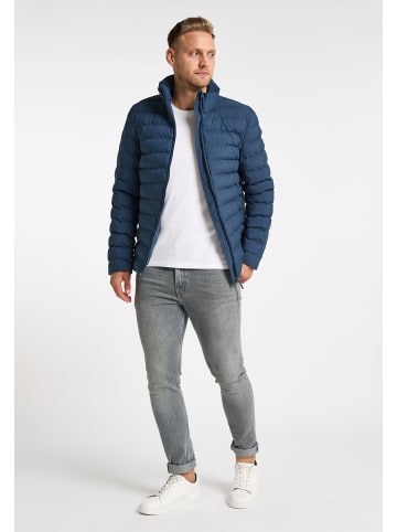 MO Herren Wattierte Winterjacke in Marine