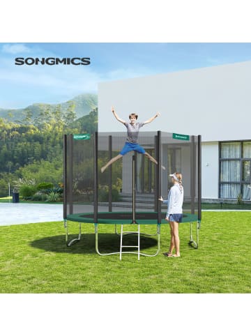 SONGMICS Trampolin Randabdeckung Saul in Grün - Ø366 cm