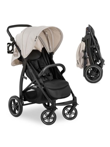 Hauck Buggy Rapid 4D (bis 25 kg) - XL Verdeck & in schwarz,gruen