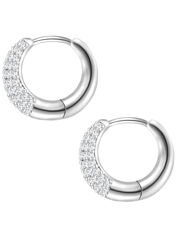 Glanzstücke München Ohrringe aus Sterling Silber mit Zirkonia in silber