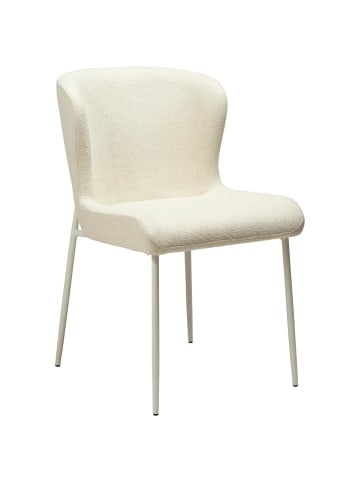 ebuy24 Esszimmerstuhl Glam Weiß 2er Set