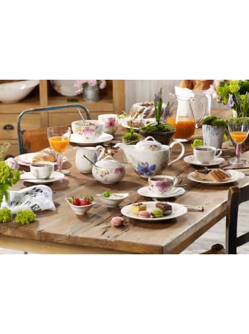 Villeroy & Boch 6er Set Teetassen Mariefleur Gris Basic 120 ml in bunt