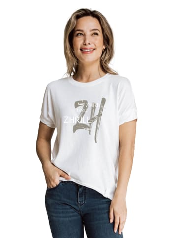 ZHRILL Zhrill Damen T-Shirt ZHRAHEL in weiß