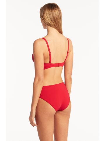 Sea Level Essentials Cross Front Moulded Cup in RED