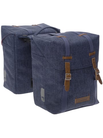 New Looxs Fahrrad- Doppelpacktasche Mondi Double in blau