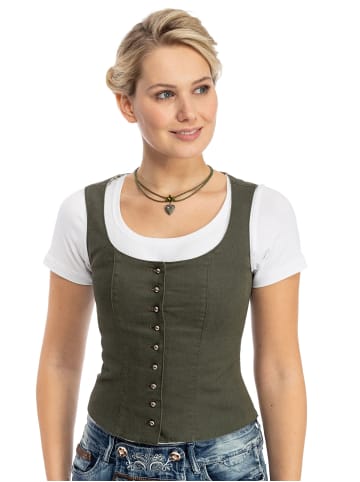 Gipfelstürmer Mieder 453000-3900 in grün