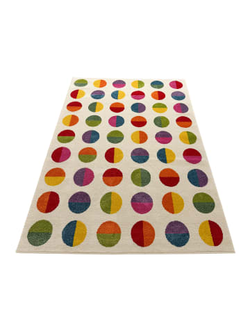 Pergamon Kinder Teppich Softstar Kids Fantasy Bunt in Rot