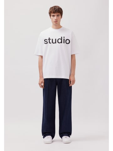 Studio Seidensticker T-Shirt Oversized in Weiß