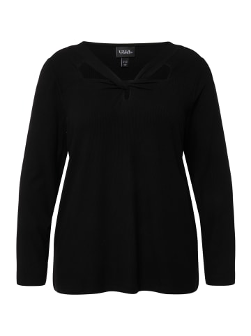 Ulla Popken Shirt in schwarz