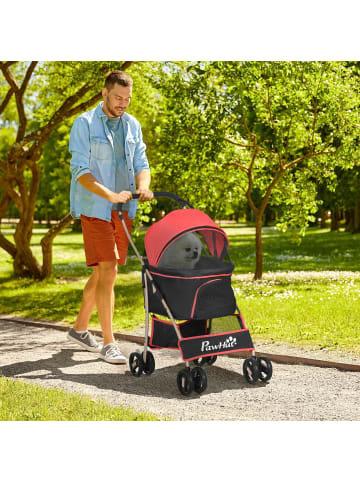 Pawhut Hundetrolley 82L x 49,5B x 98H cm