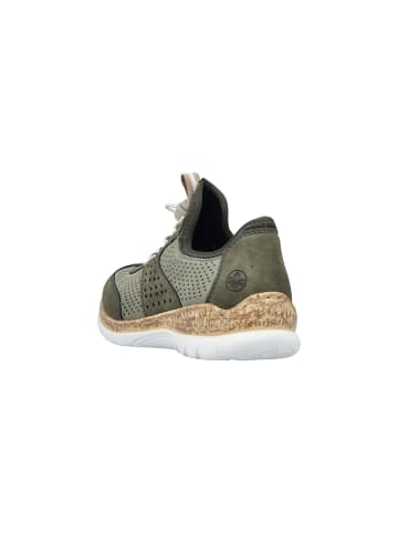 rieker Morelia Niedriger Schnürsenkel-Sneaker Grün