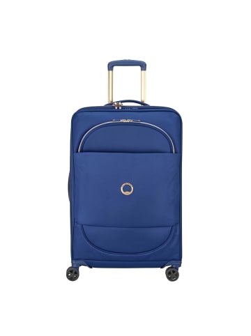 Delsey Montrouge 4-Rollen Trolley 69 cm in blau