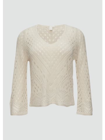 QS Strickpullover in 0510_beige