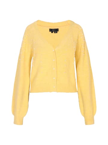 faina Damen Cardigan in Gelb