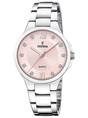 Festina Damen-Armbanduhr Stahl/Roséfarben