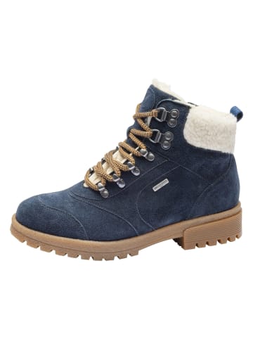 WALDLÄUFER SHOES "H-Bonny" in deepblue natur beige