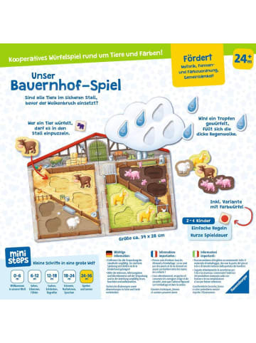 Ravensburger Suchspiel ministeps Unser Bauernhof-Spiel - ab 24 Monate Ab 24 Monate in bunt