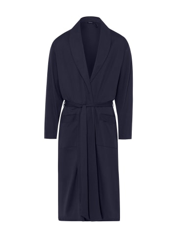 Hanro Morgenmantel Night & Day in black iris