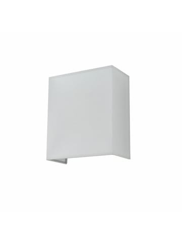 Licht-Erlebnisse Wandlampe (B)21 x (H)24 cm in Gipsgrau