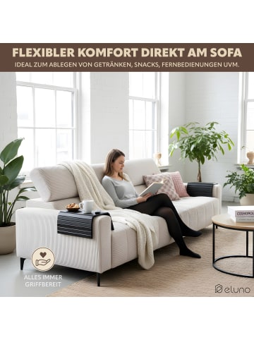 eluno Armlehnen Sofatablett ca. 47 x 1 x 34 cm (B/H/T)