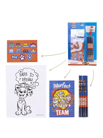 Paw Patrol Schreibwaren-Set Ausmalbares Kreativset für Kinder