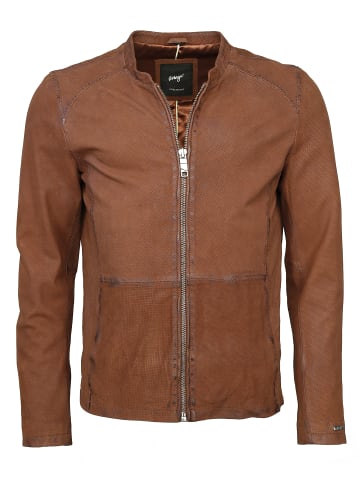 Maze Lederjacke Dobson in cognac