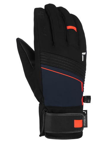 Reusch Fingerhandschuhe Louis R-TEX® XT in 7786 blck/dress blu/fluo red