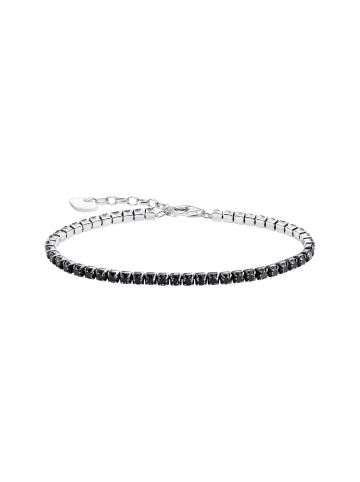 Thomas Sabo Armband in silber, schwarz