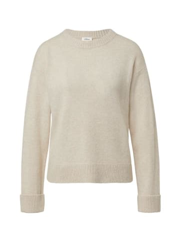 S.OLIVER RED LABEL Pullover in Beige