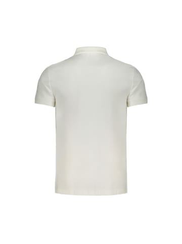 Calvin Klein Weißes Baumwoll-Polohemd