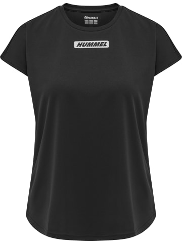 Hummel Hummel T-Shirt Hmlte Multisport Damen Atmungsaktiv Schnelltrocknend in BLACK