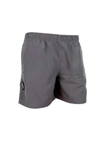 GUGGEN MOUNTAIN Pyjama kurz für Herren in grau in grau