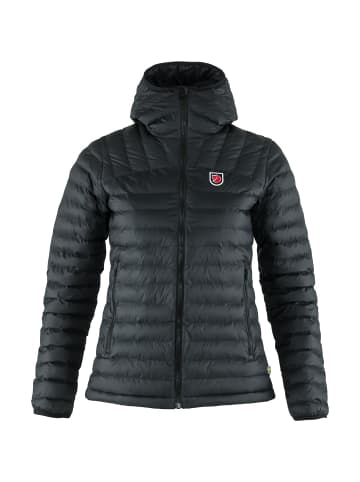FJÄLLRÄVEN Winterjacke Expedition Lätt Hoodie in Schwarz