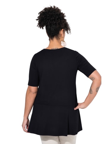 MIAMODA Shirt in schwarz