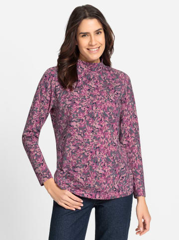 WITT WEIDEN Shirt in marine-erika-bedruckt