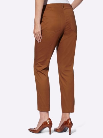Heine Stretch-Hose in cognac