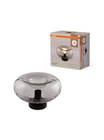 Osram Decor Smoke Glass Table Tischleuchte E27 Rauchglas