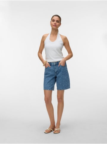 Vero Moda Jeans-Shorts in Medium Blue Denim