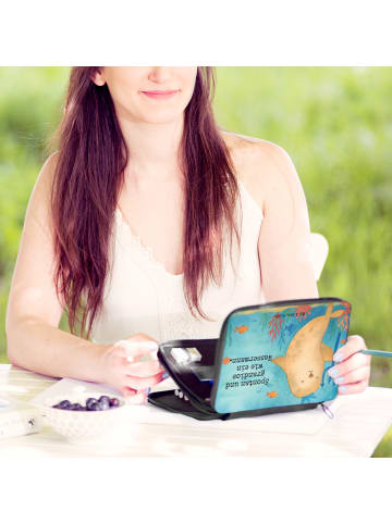 Mr. & Mrs. Panda Etui Sternzeichen Wassermann Design mit Spruch in Weiß