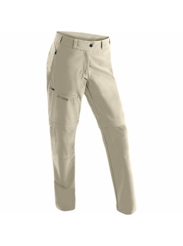 Maier Sports Wanderhose Latit Zip in Braun