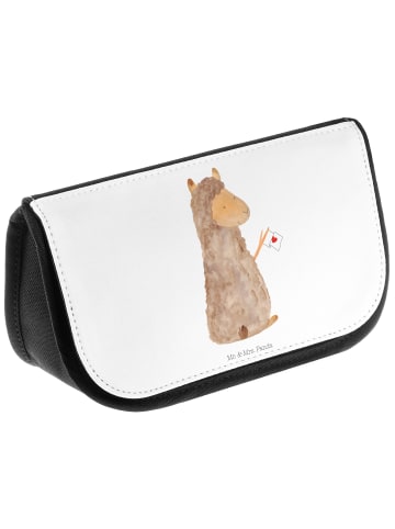 Mr. & Mrs. Panda Kulturbeutel Alpaka Fahne ohne Spruch in Weiß