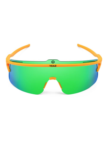 YEAZ SUNSHADE Sport-Sonnenbrille Green/Purple in Gelb / Grün